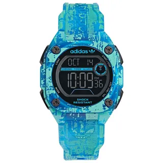 adidas City Tech Two Grfx Damenuhr - Blue - One Size