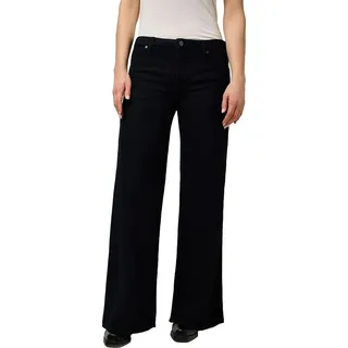 Wrangler World Wide Leg Jeans Schwarz 26 / 32 Damen Schwarz 26 - Schwarz