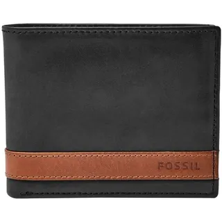 Fossil Quinn Geldbörse Herren schwarz
