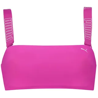 Puma Bandeau-Bikini-Top Damen Pink  L
