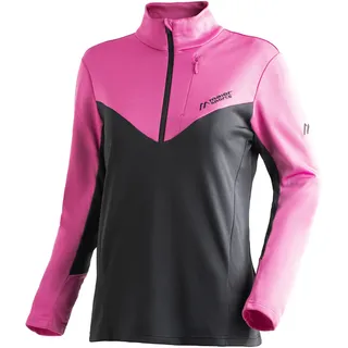 Maier Sports Rollkragenpullover »Evii« Damen Midlayer, warmes und schnelltrocknendes Fleece, rosa