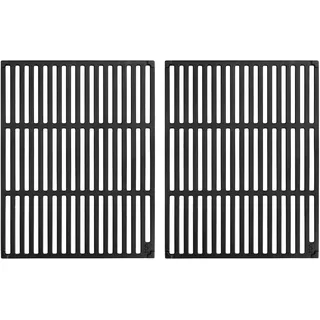 Denmay 45 x 70cm Gusseisen Grillroste für Rösle Videro G4-S, Grillrost Ersatzteile für Enders Kansas Pro 4, Napoleon Rogue 525, Napoleon Prestige 500, 2 Stück