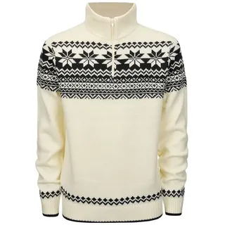 Brandit Textil Brandit Troyer Norweger Strickpullover weiß, Größe: S