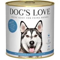 DOG ́S LOVE ADULT FISCH Nassfutter 6x 800g Dosen