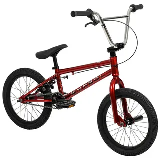 Bmx , Rot , Metall , 72.5x87.5x145 cm , unisex , Freizeit & Co, Sport & Fitness, Fahrräder, BMX-Räder