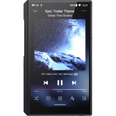 FIIO M11S Hi-Res MP3-Musik-Player mit Dual ES9038Q2M, Android 10 Snapdragon 660, 5 Zoll, verlustfreies DSD/MQA, 5G WiFi/Apple Music/Tidal/Musik, 4,4 mm, 2,5 mm/3,5 mm/4,4 mm, Schwarz