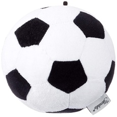 Bild von 33010 Ball, Fußball-Design, Alter: Kinder ab 0 Jahren, Schwarz/Weiß, 13 cm