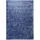 Shine uni Kurzflorteppich 250 x 300 cm Blau