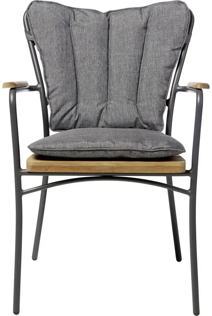 Bild von Sitzkissen, 51 cm x 83 cm, grau
