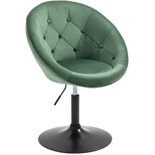 Svita Havanna Sessel Lounge Clubsessel Barhocker Drehsessel Retro Dunkelgrün