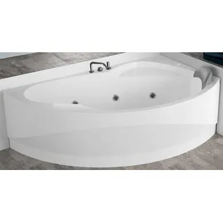 Novellini Vogue Hydro Desinfektion 165x85 Badewanne Hydro Rund Rechts Wasserhahn