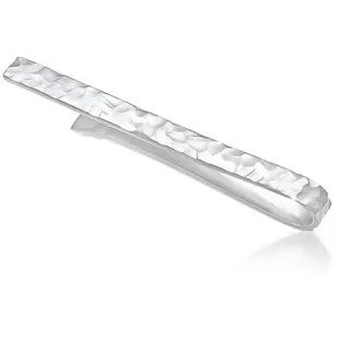 KUZZOI Krawattennadel »Krawattennadel Herren Gehämmert Modisch Business 925 Silber silberfarben