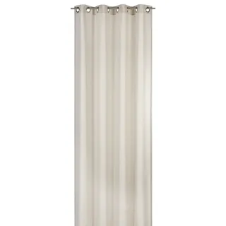 ELBERSDRUCKE Ösenschal Lino beige 255 cm - Beige