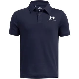 Under Armour Icon Polo in Blau - Midnight Navy / White - 10-12 Jahre