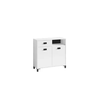 byLIVING Wellness Badkommode 80,5 x 77,5 x 31 cm Weiß