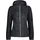CMP Damenjacke mit fester Kapuze Schwarz-Graffit XXXXL