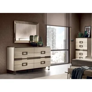 Design Kommode Möbel Sideboard Klassisch Wohnzimmer Holz Modern Luxus Italien