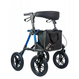 Trendmobil Leichtgewichtrollator Silva mit Luftbereifung grau