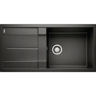 Metra XL 6 Silgranit Schwarz 1000 x 500 mm Siebkorbventil