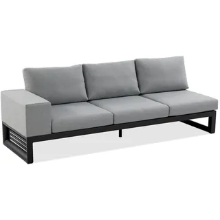 Niehoff Malta 3-Sitzer Sofa Loungesystem grau