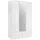 Drehtürenschrank Spice 126 x 208 x 57 cm Weiß