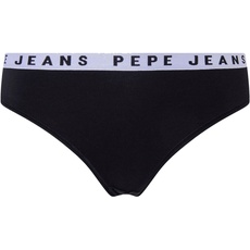 Pepe Jeans String »Logo Thong«, schwarz