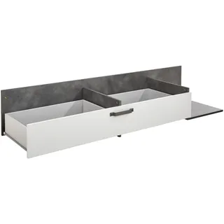 Xora Bettkasten , Grau , Holzwerkstoff , 150x22x53 cm , FSC Mix , Schlafzimmer, Betten, Bettgestelle- Einzelteile, Bettkästen