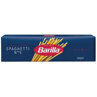Barilla Spaghetti 5 Hartweizen Pasta aus Italien 500g