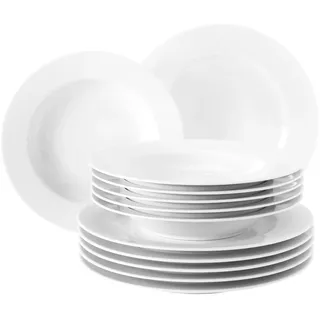 SELTMANN WEIDEN Rondo/Liane Tafelservice 12-tlg. weiß