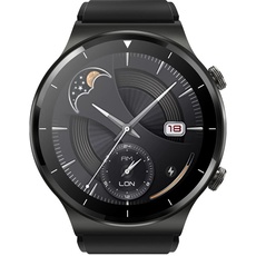 Blackview R7 Pro - Verbundene Uhr für Männer und Frauen - wasserdichte Smartwatch IP68 - Metallrahmen & Robustes Corning-Glas - Fitnessuhr mit Herzfrequenz, Blutsauerstoff & Schlafen - Schwarz