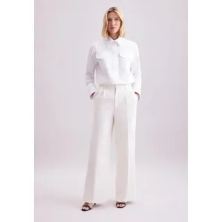 Culotte SEIDENSTICKER, Damen, Gr. 44, Normalgrößen, beige (tofu), 100% Baumwolle, unifarben, Hosen Culotte