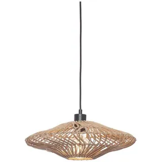 Good & Mojo Hängeleuchte , Naturfarben , Naturmaterialien , Holz , rund , 12 cm , LED-Leuchtmittel austauschbar , Lampen & Leuchten, Innenbeleuchtung, Hängeleuchten, Pendelleuchten