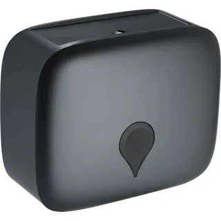 Wandmontierter C-Falz-Handtuchspender Wasserdichter Toilettenpapierspender für Hotel- und Gastronomiebetriebe--Grau - Grau, Gold