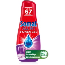 Bild von All in 1 Power Gel (67 Spülgänge), Geschirrspülmittel für kraftvolle Reinigung und strahlend sauberes Geschirr, sogar im Eco-Programm & bei niedrigen Temperaturen