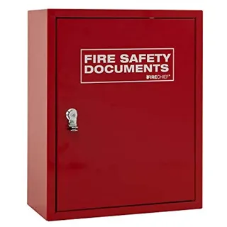 Firechief Fmdc/Red Schrank, Metall, Dokument, Dichtungsriegel, rot