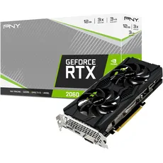 PNY GEFORCE RTXTM 2060 12GB XLR8 Gaming Revel Epic-X RGBTM Dual Fan Edition