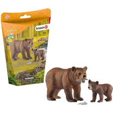 Bild Wild Life Grizzlybär-Mutter mit Jungem 42473