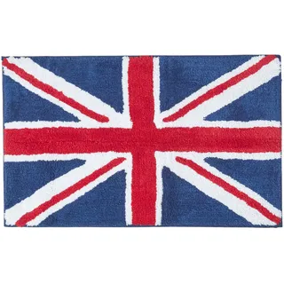 Homescapes Duschvorleger Flagge United Kingdom Blau/Rot/Weiß 45 x 75 cm