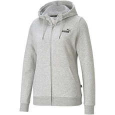 Bild von Puma, Essentials Small Logo Full-zip Hoodie FL, Grau, S