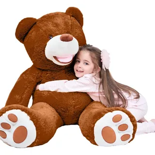 Teddy Amigo 90cm - dunkelbraun