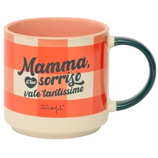 Mr. Wonderful - Tasse - Mama, dein Lächeln ist so viel wert