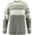 Pullover Sweatshirt Grau/Weiß L