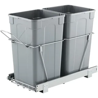 Vevor Mülltrennsystem 54 l Grau