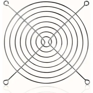 ARCTIC Fan Grill 140 mm - Lüfterabdeckung aus Stahl, Lüftergitter | Windows- & Linux-Unterstützung (Kernel 7.2+), 2 A pro Port, 4,5 A gesamt, magnetische oder klebende Befestigung