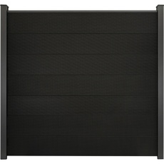 Bild von Solid Grande Steckzaunsystem 180 x 180 cm Schwarz