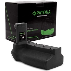 PATONA 1478 - Batteriegriff kompatibel mit Canon EOS RP R8 mit Fernauslöser (Batteriefach für 2X LP-E17)