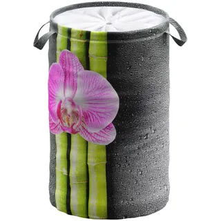 Sanilo Wäschekorb »Asia« 60 Liter, faltbar, mit Sichtschutz, grau