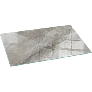 Muster aus Naturstein – Glasbodenplatte für – Kaminofen – Kaminplatte Glas – Schutzglas – Funkenschutzplatte –Glasbodenplatte Feuerfeste – Hitzeschutzplatte – Bodenschutz aus Glas – 140x70 cm