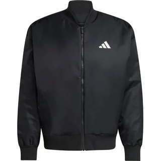 adidas Stadium Bomberjacke schwarz M