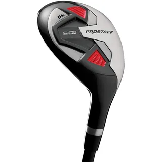Wilson Staff Golfschläger, Pro Staff SGI Hybrid 4, Für Linkshänder, Schaft aus Graphit, Rot/Schwarz, WGD151900